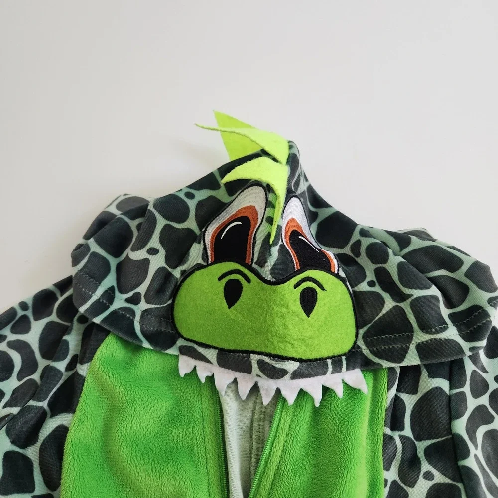 Zip-up Hooded Dinosaur Costume Toddler Kids size 18‎ - 24 Months
